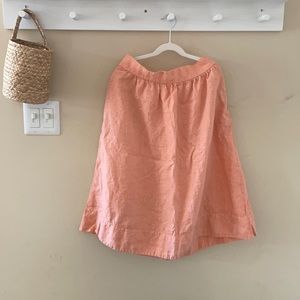 Lou & Grey Linen Skirt